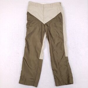 Duxbak Vintage Brush Pants Tan Brown Hunting Field Gorpcore Workwear Cabin 34x30
